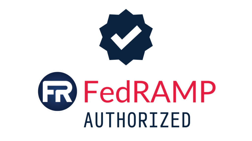 Fedramp authorized logo on federal cybersecurity services page